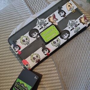 BRAND NEW Beetlejuice Themed Character Wallet - Lougefly Exclusive